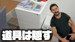 動画配信ガンプラモデラーの棚の中を紹介！引越し後９ヶ月目の作業環境【フル裏工場】