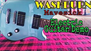 Washburn Maverick BT-2 Electric Guitar Demo #washburnguitars #guitarreview #JohnnyGuitarist #guitars