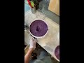 ube waffle cones