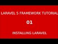 Laravel 5 tutorial for beginners Framework - 01 Installing Laravel