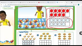 Kindergarten Math Lesson 3-3 Count 8 and 9