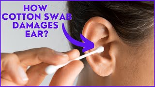 Cotton Swab आपको बहरा कर सकता है😱, जानिये कैसे? (3D Animation) #shorts