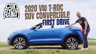 New VW T-Roc SUV convertible detailed test drive - better than a Golf Cabrio?
