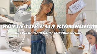 BIOMEDVLOG | rotina de trabalho + estudos no laboratório de hematologia