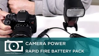 TUTORIAL | Can I Power My Camera With The Rapid Fire™ Battery Pack for Canon Flashes?