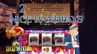 🎰🔴🔥💵 2 NICE HANDPAYS $5 VGT RED HOT RUBY, MR. MONEY BAGS #winstar #vgt #slot