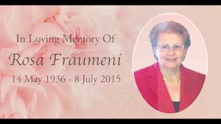 Online Subtitle Funeral Tribute Video Example