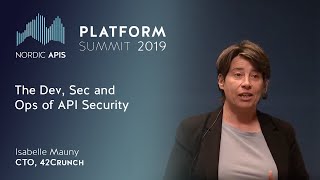 The Dev, Sec and Ops of API Security
