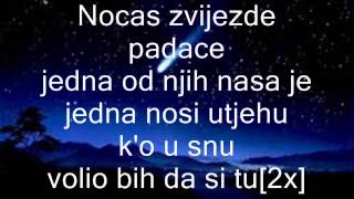 Crvena jabuka - Volio bih da si tu + Lyrics (Tekst)