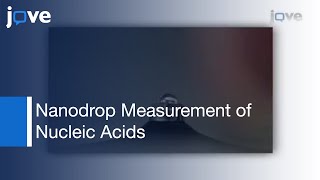 Nanodrop Measurement of Nucleic Acids