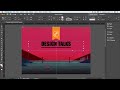 how to create a postcard design in adobe indesign