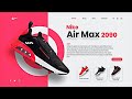 How to Create A Responsive Shoe Website using HTML & CSS | Step by Step Tutorial