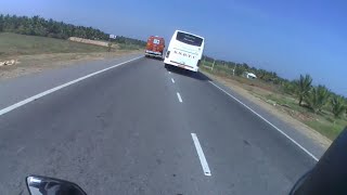 Chasing KSRTC Buses | Dangerous Overtake | Speed Check