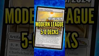 UNDEFEATED MTG Modern League Decklists (2024-10-07) #davidroyale #modern #modernmtg