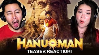 HANUMAN Teaser Reaction! | Prasanth Varma Cinematic Universe | Teja Sajja