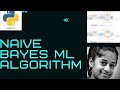 Naive bayes - Machine Learning Algorithm for beginners