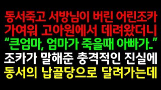 실화사연-동서죽고 서방님이 버린 어린조카가 가여워 고아원에서 데려왔더니 \