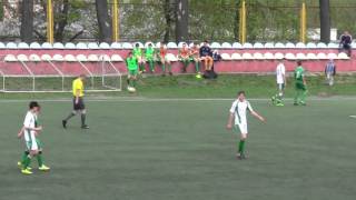 ДЮФК Поділля (Хмельницький) U-15 vs ФК Копиченці U-15 - 5:0 (16.04.2016) ПЕРШИЙ ТАЙМ