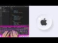 ASMR Programming - Water Drop Logo Effect Using HTML CSS - No Talking