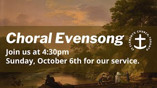 Choral Evensong: LIVE from St. Clement's