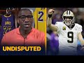 'I have a big problem' with Drew Brees being ranked ahead of Rodgers — Shannon | NFL | UNDISPUTED