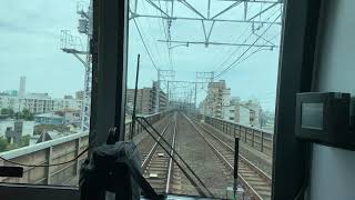 [前面展望]JR学研都市線野崎駅から住道駅～2020年9月