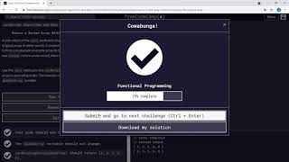 Functional Programming (18/24) | Return a Sorted Array Without Changing the Original Array | fcc