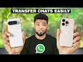 STOP Losing Your WhatsApp Chats When Switching from Android to iPhone