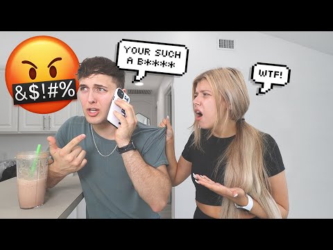 Calling My Girlfriend's MOM The "B" WORD To See Her Reaction.. 💔 - YouTube