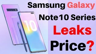 Samsung Galaxy Note 10 and Note 10+ Leaks Price, Full Specifications & Features | HiFi Offers