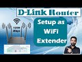 How to Setup D Link DIR 825 Router as Wi-Fi Wireless Repeater in Hindi || Wi-Fi Range Extender