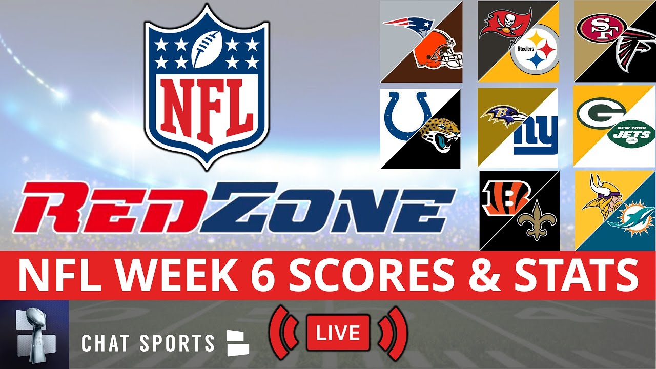 NFL RedZone Live Streaming NFL Week 6: Scoreboard, Highlights, Scores ...