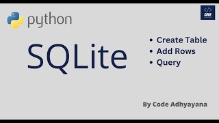 SQLite Part 1 | Python | DB