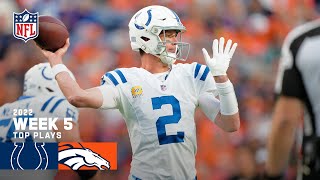 Indianapolis Colts Top Plays vs. Denver Broncos | 2022 Regular Season Week 5