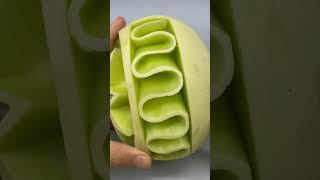 Amazing Muskmelon Cutting Skills