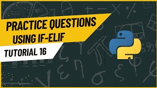Python elif Statement Practice Programs | Find Largest Number & Triangle Type