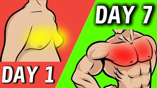 Top 6 Beginner Exercises To Reduce Chest Fat & Man Boobs In 1 Week At Home