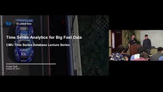 Fintan Quill: Kdb+ featured at Carnegie Mellon Time Series Database Lectures