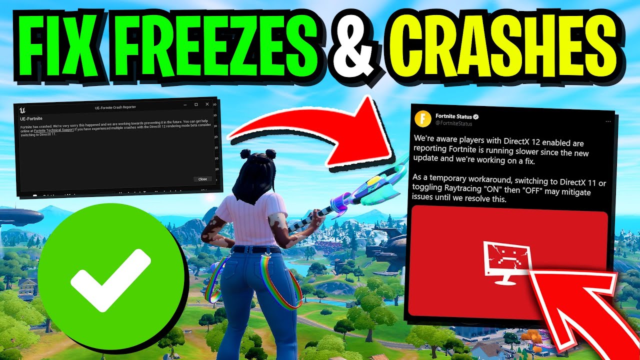 How To Fix Fortnite Crashing In Season 2! (How To Fix Fortnite Freezing ...