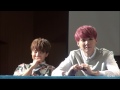 150517 bts 방탄소년단 팬사인회 지민 u0026윤기