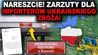 TAK OSZUKIWALI IMPORTERZY ZBOŻA! - fałszowanie dokumentów wyszło na jaw!