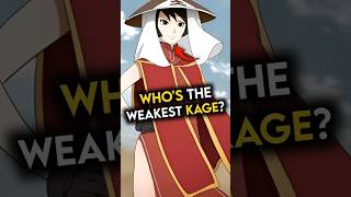 The Weakest Kage Ever From 5 Great Nation!