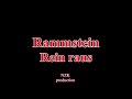 Rammstein - Rein raus(Lyrics)