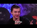 momentos graciosos de tom holland subtitulado