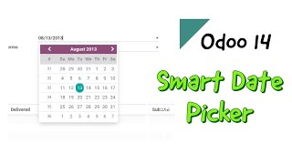 Smart Date Picker In Odoo 14