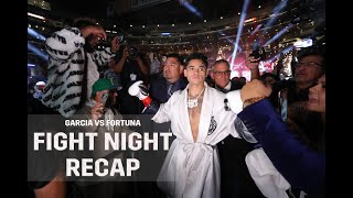 FIGHT NIGHT RECAP RYAN GARCIA VS JAVIER FORTUNA
