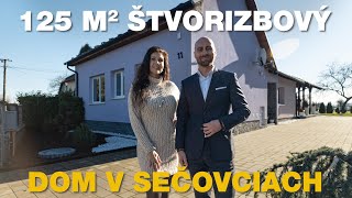 Zrekonštruovaný rodinný dom v Sečovciach