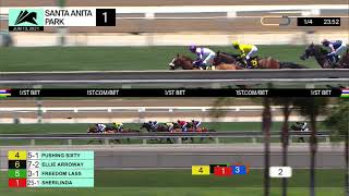 Vegas Palm wins Race 1 on Sunday June 13th, 2021 at Santa Anita Park.