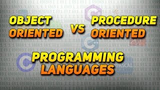 Object Oriented Vs Procedure Oriented Programming