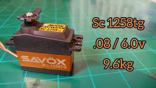 Sc 1258tg Savox servo bench testing #servo #servotest #rc #savox